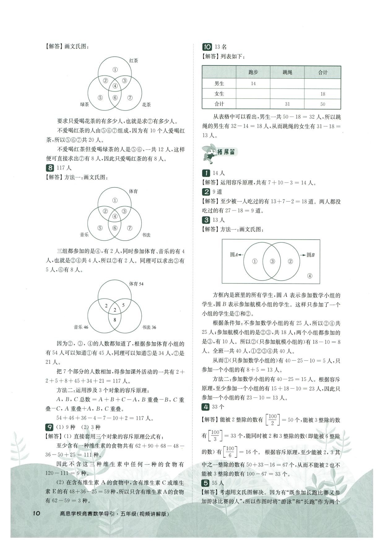 第 504 讲 · 包含与排除 · 答案第 2 页