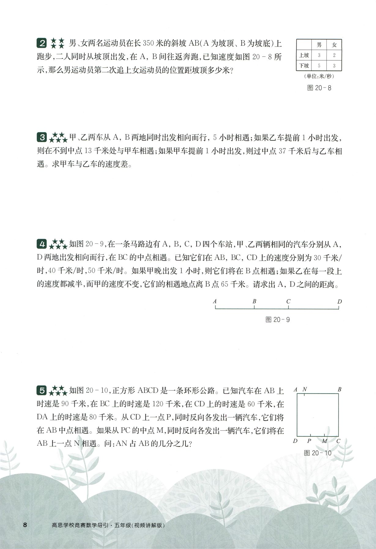 第 520 讲 · 行程问题五 · 题目第 9 页