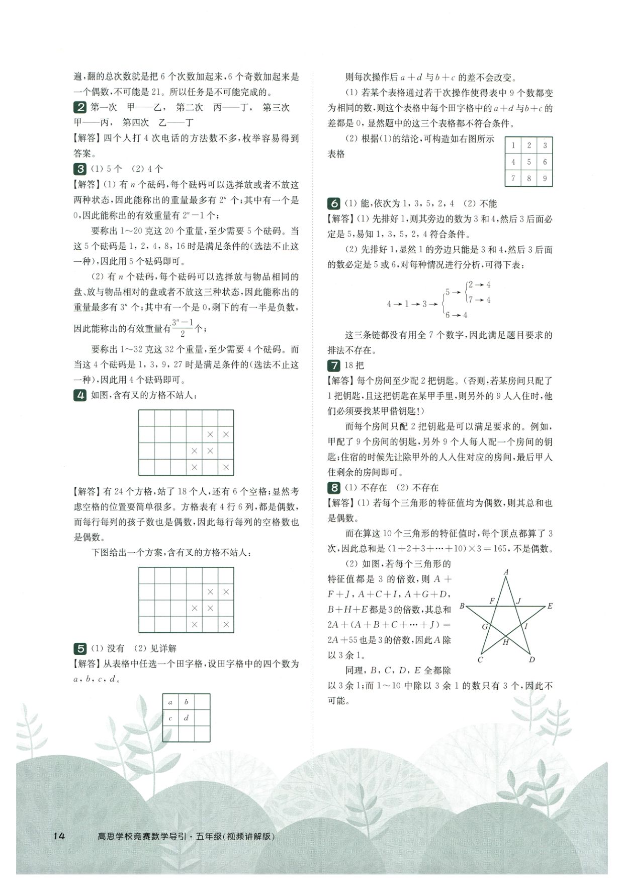 第 523 讲 · 构造论证一 · 答案第 5 页